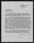 Letter to Osborn Ellliot from Joseph Lynn